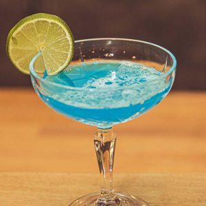 Cocktail Bleu - Restaurant L'Aubrac Café - Rodez Aveyron