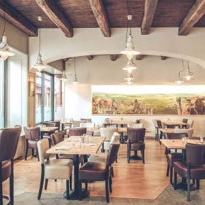 Mise en place Salle - Restaurant L'Aubrac Café - Rodez Aveyron